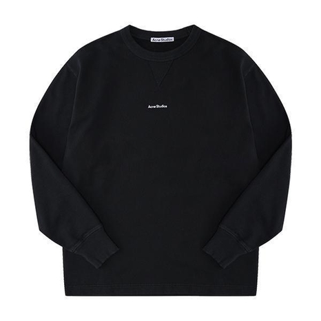 [아크네스튜디오 ACNE STUDIOS] BI0138 BLACK 공용 맨투맨