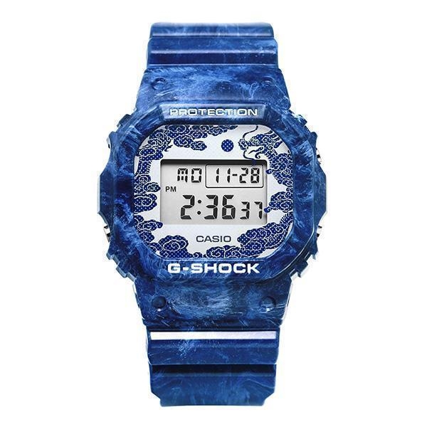 [지샥 G-SHOCK] DW-5600BWP-2 남성 우레탄시계