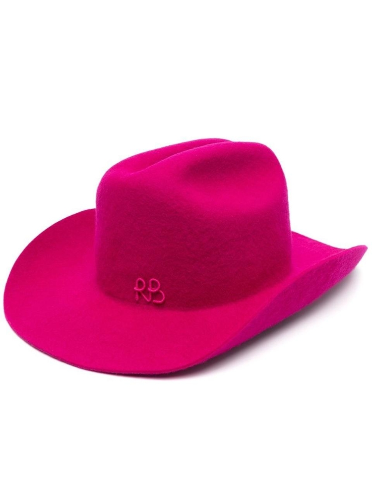 RUSLAN BAGINSKIY Hats Fuchsia CWB138CAPPELLOPINK