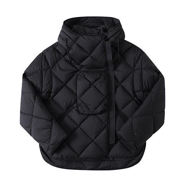 [옌키옌키 IENKI IENKI] ATTI JACKET MICRO BLACK 여성 패딩