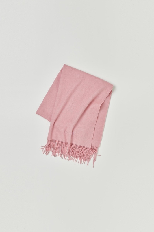 LOVE US U Ramswool Muffler (Pink)