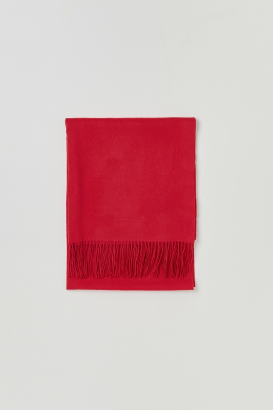 LOVE US U Ramswool Muffler (Red)