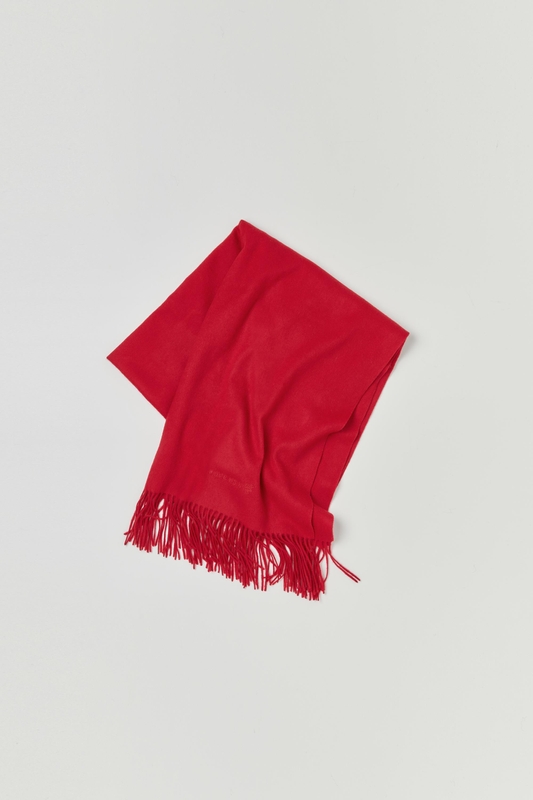 LOVE US U Ramswool Muffler (Red)