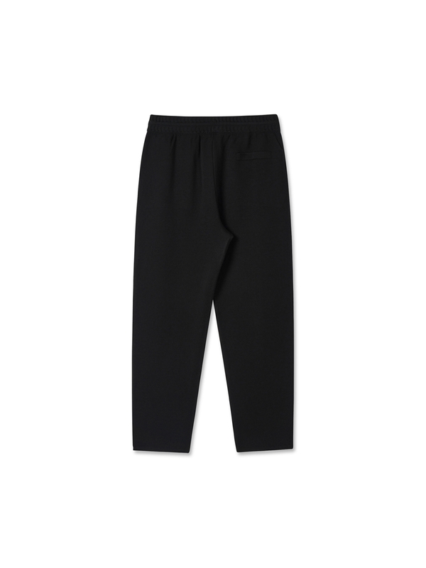 Merinowool Milano Knit Pants_Black