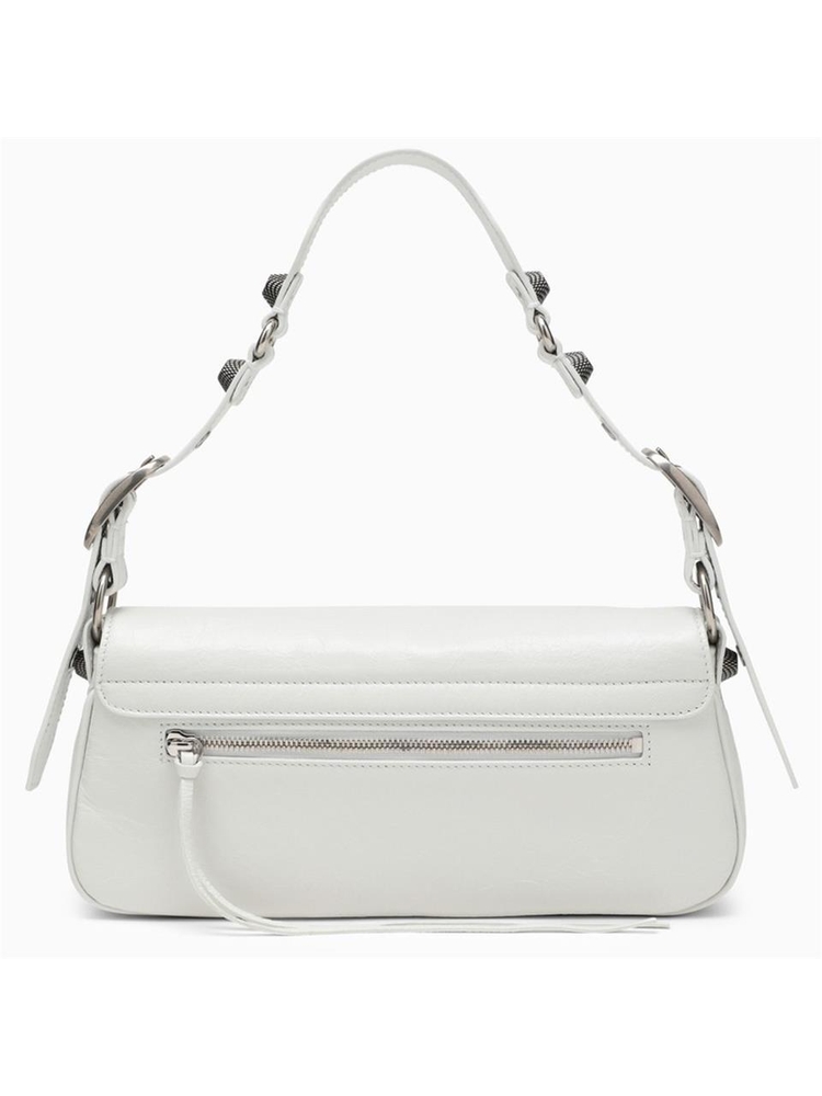 발렌시아가 Balenciaga Le Cagole small white bag 7716401VG9Y