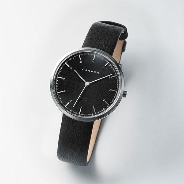 [CARVEN] 여성 가죽시계 CV610S-BK/BK(Q)