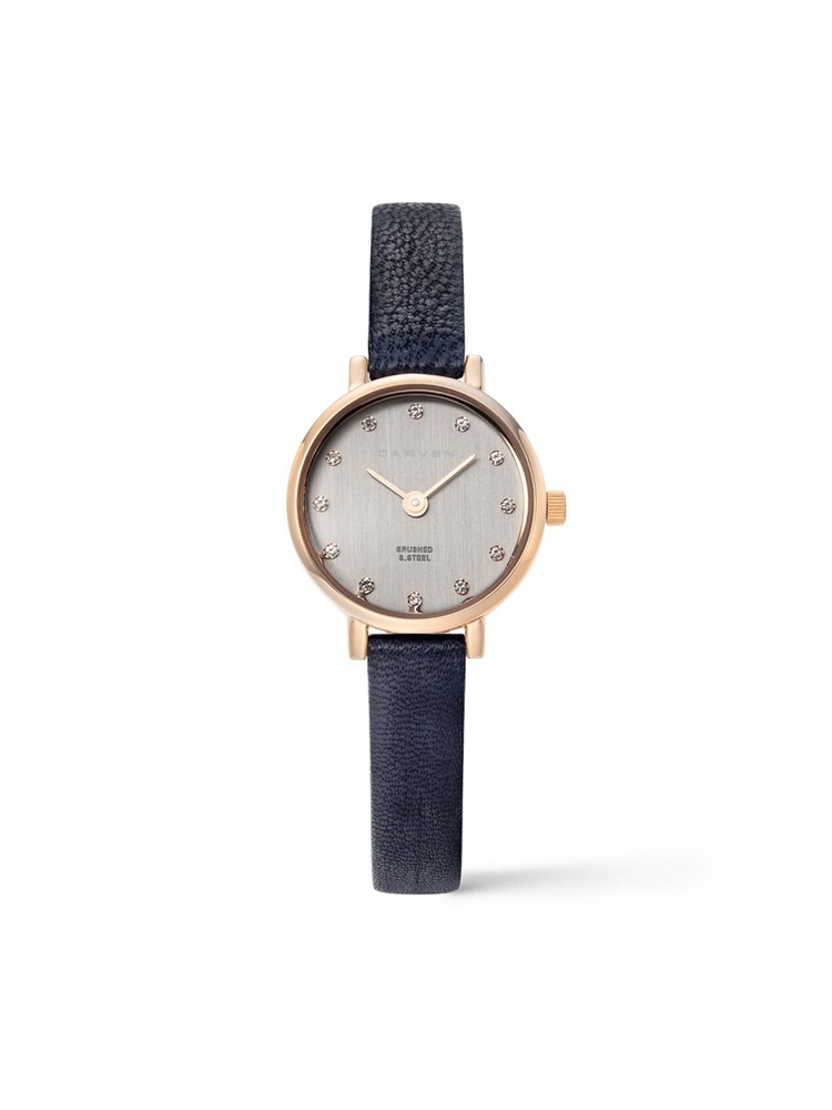 [CARVEN] 여성 가죽시계 CV621-GR/NV