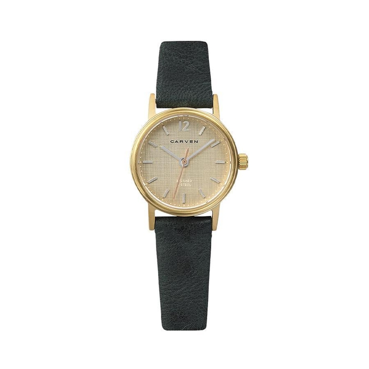 [CARVEN] 여성 가죽시계 CV611-YE/GN