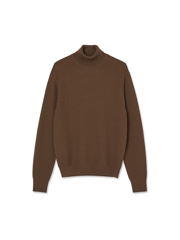 Signature Turtleneck_Brown