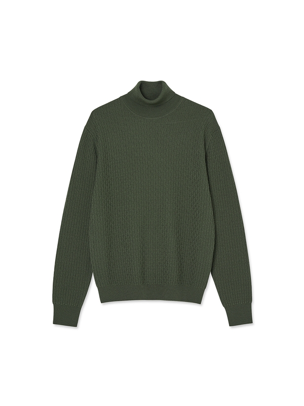 Signature Turtleneck_Khaki