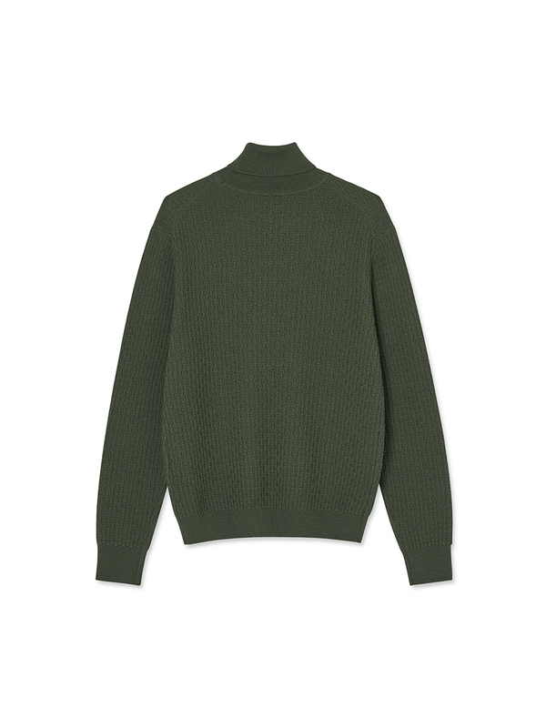 Signature Turtleneck_Khaki