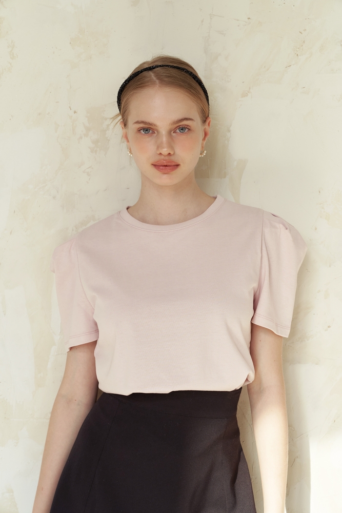 Roman Puff T-Shirt / Pink(4color)