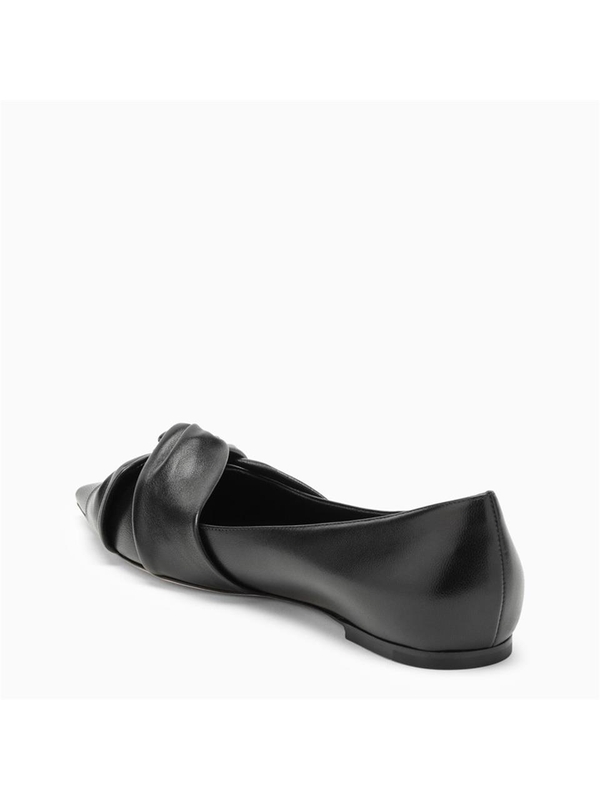 지미추 Jimmy Choo Hedera Flat black leather ballerina HEDERAFLATNAP