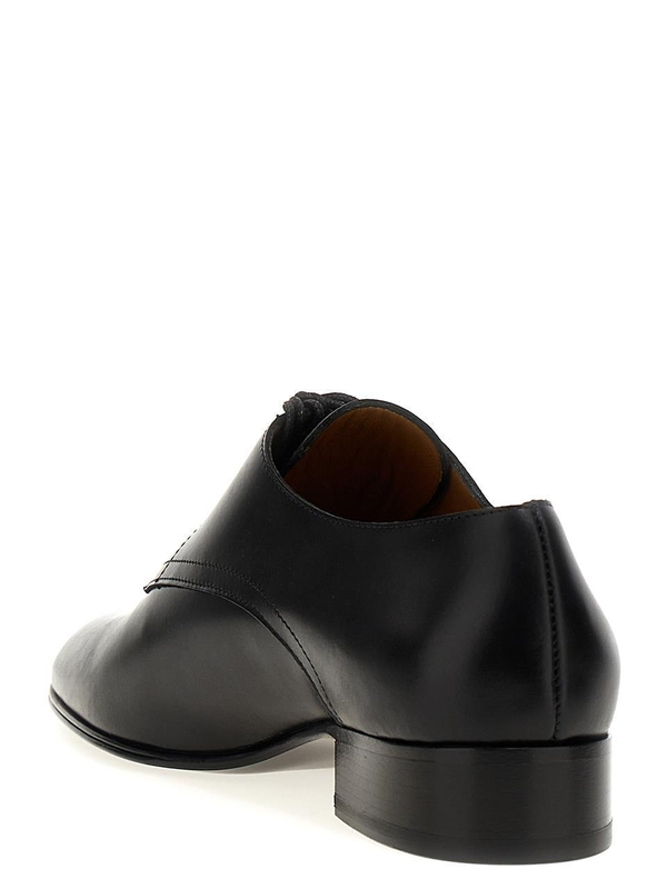 더 로우 Kay Oxford lace up shoes F1419L64BLK