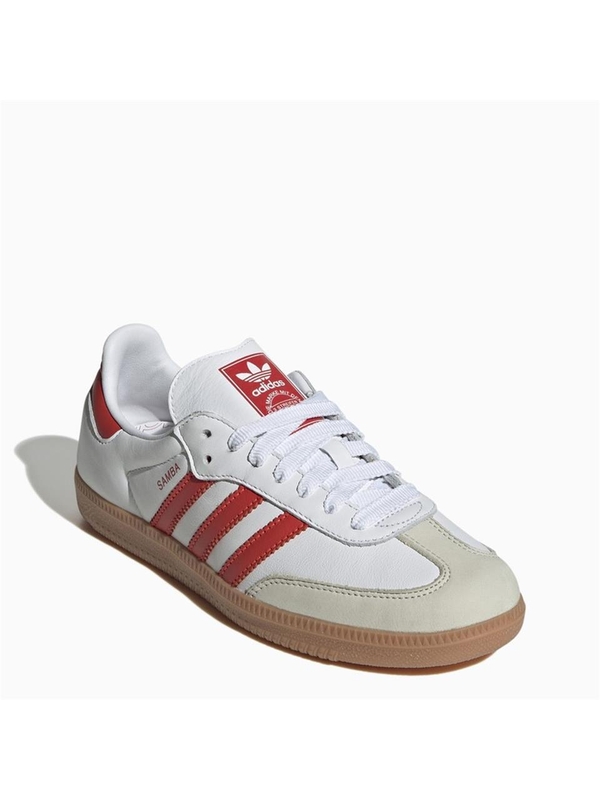 아디다스 오리지널 adidas Originals Low Samba OG white/red trainer IF6513LE