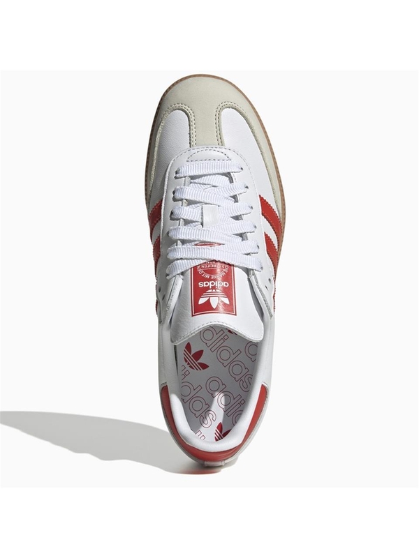 아디다스 오리지널 adidas Originals Low Samba OG white/red trainer IF6513LE