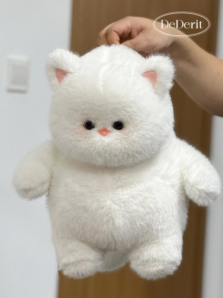 데데리트 뚱냥이 고양이 애착 인형 집들이 우정 커플 쿠션 선물 35cm