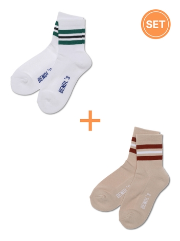 STRIPED SOCKS NO.2 - SET