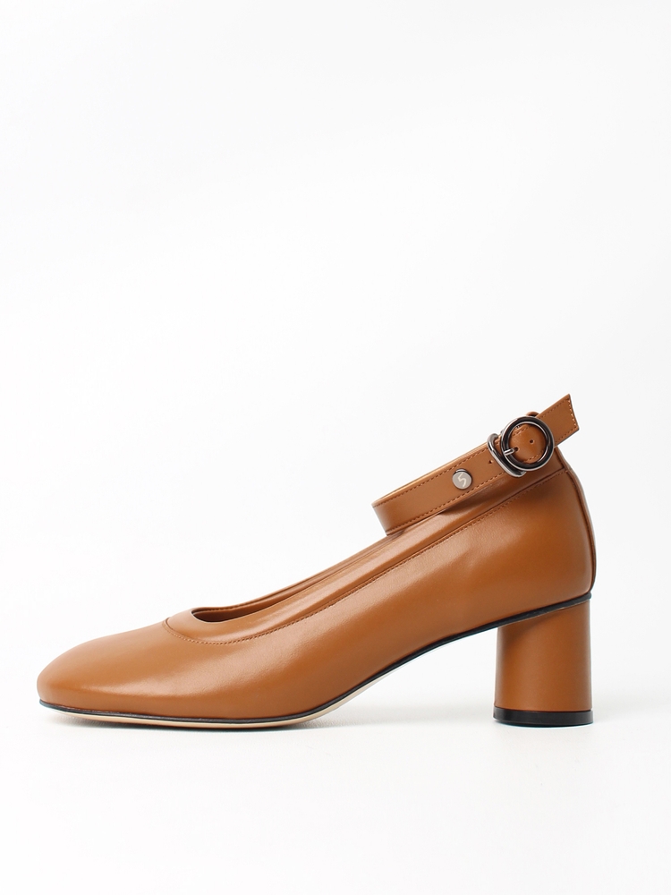 Eloel ornament middle pumps_camel