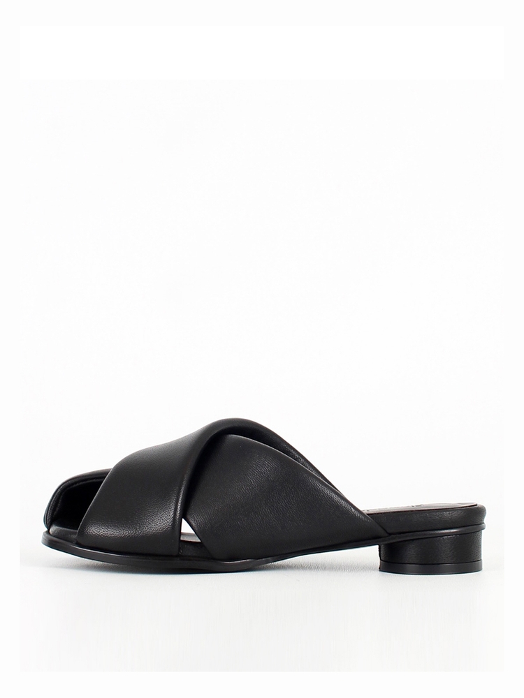 Ongly cushion cross mules_black