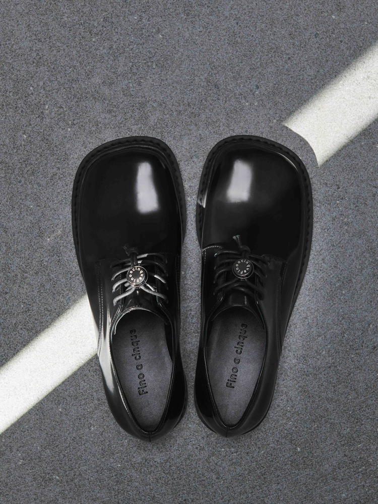 Zunnie strap derbyshoes_black