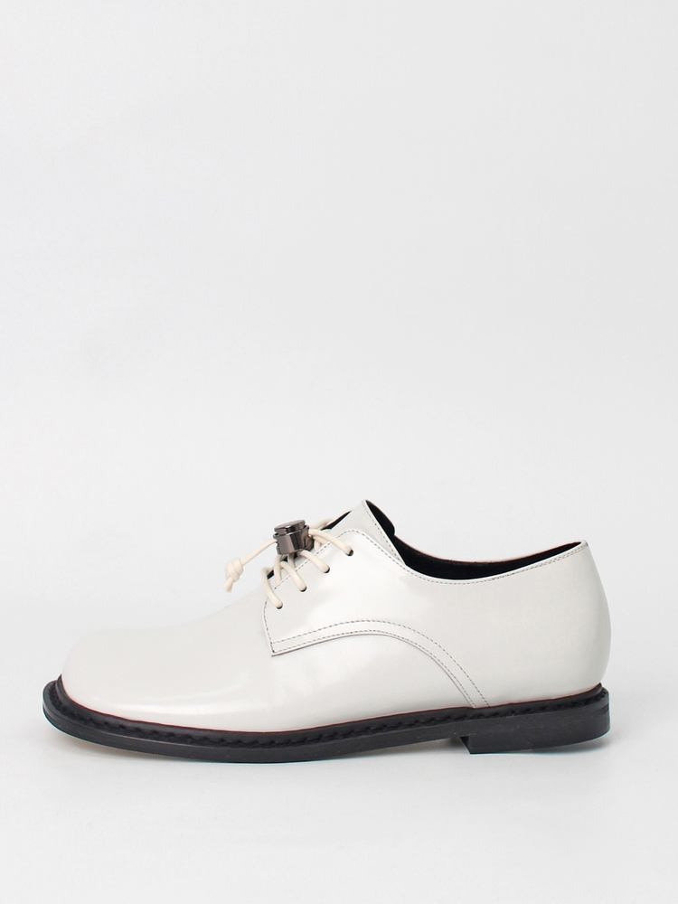 Zunnie strap derbyshoes_white