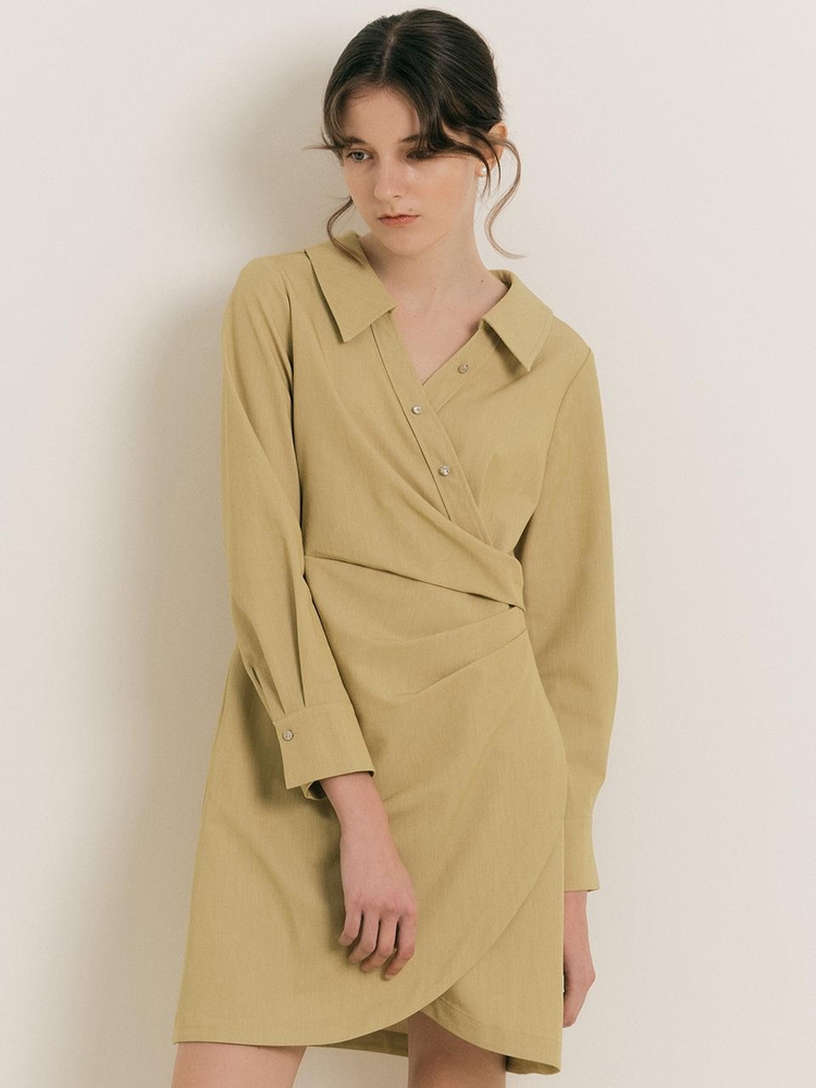 WD_Deconstructed shirt dress_YELLOW