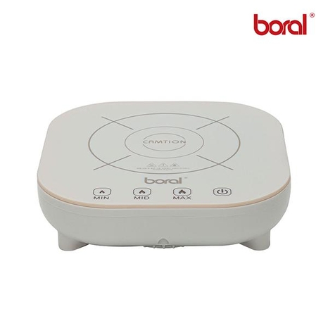 [Boral] 보랄 600W 초절전 인덕션 화이트 BR-M600DC