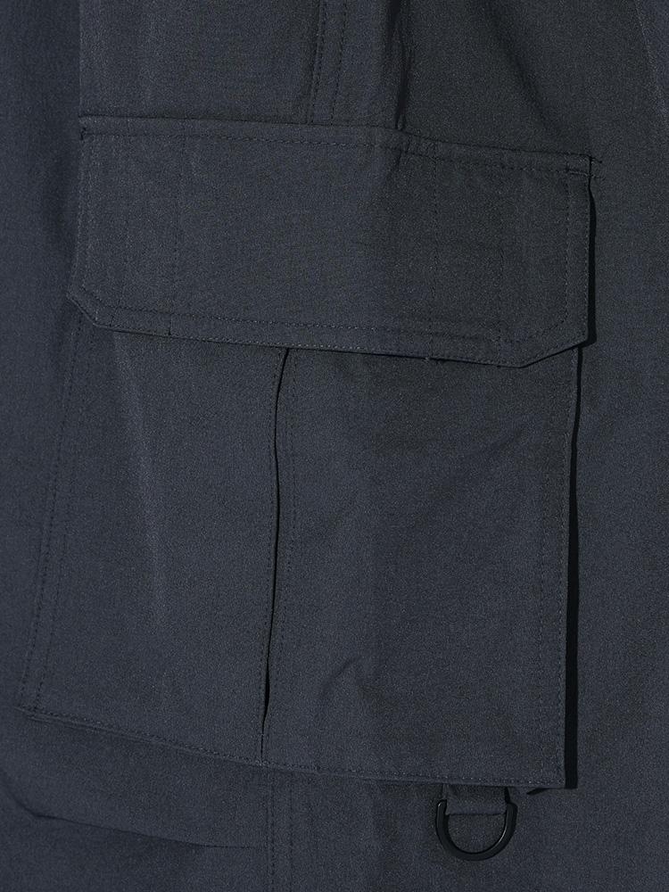 파라슈트 와이드 카고 팬츠 CHARCOAL (LO1PU120-075)