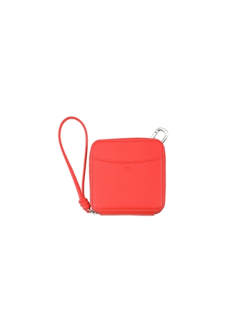 ZIP AROUND WALLET [TOMATO RED]