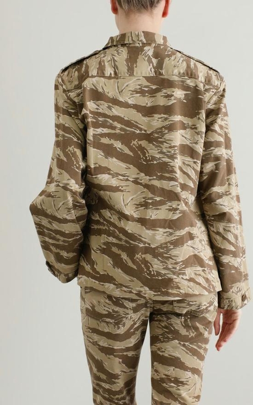 [해외배송] 21SS 닐리로탄 셔츠 11299W837 khaki tiger camo