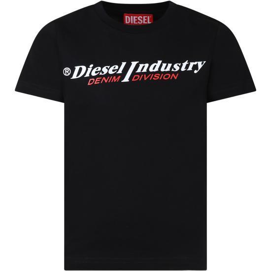 DIESEL | [해외배송] 23SS 키즈 디젤 티셔츠 J01132 00YI9 K900 BLACK [해외배송] 23SS  키즈  디젤 티셔츠 J01132 00YI9 K900 BLACK