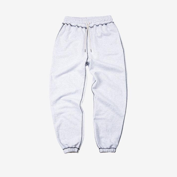 3N605 Sweat Pants (White Melange)