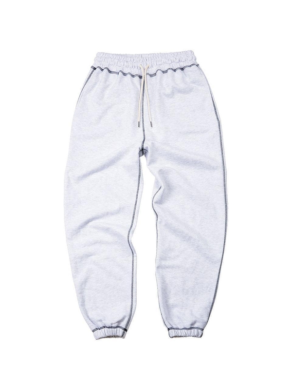 3N605 Sweat Pants (White Melange)