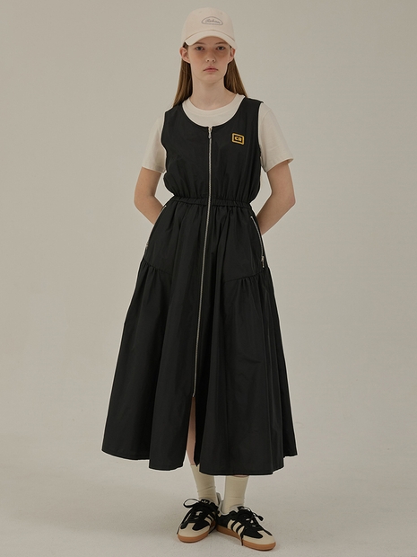 Rohan sleeveless pocket dress_Black