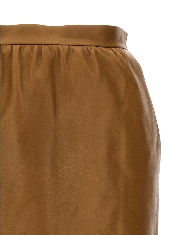 생로랑 SS24 Leather skirt 784247Y5OA22576