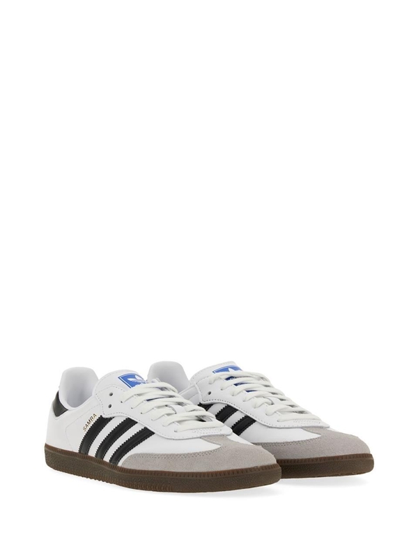 아디다스 오리지널 SS24 SAMBA SNEAKER. B75806_WHT/CBLACK