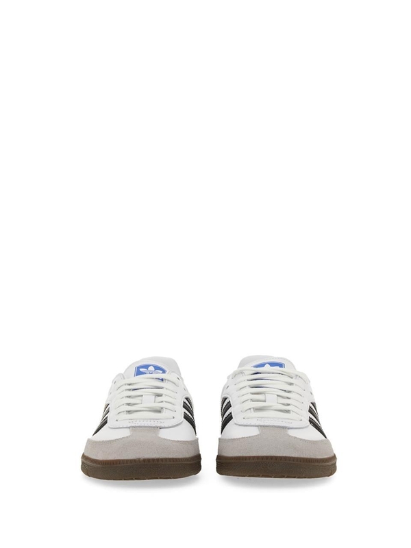 아디다스 오리지널 SS24 SAMBA SNEAKER. B75806_WHT/CBLACK