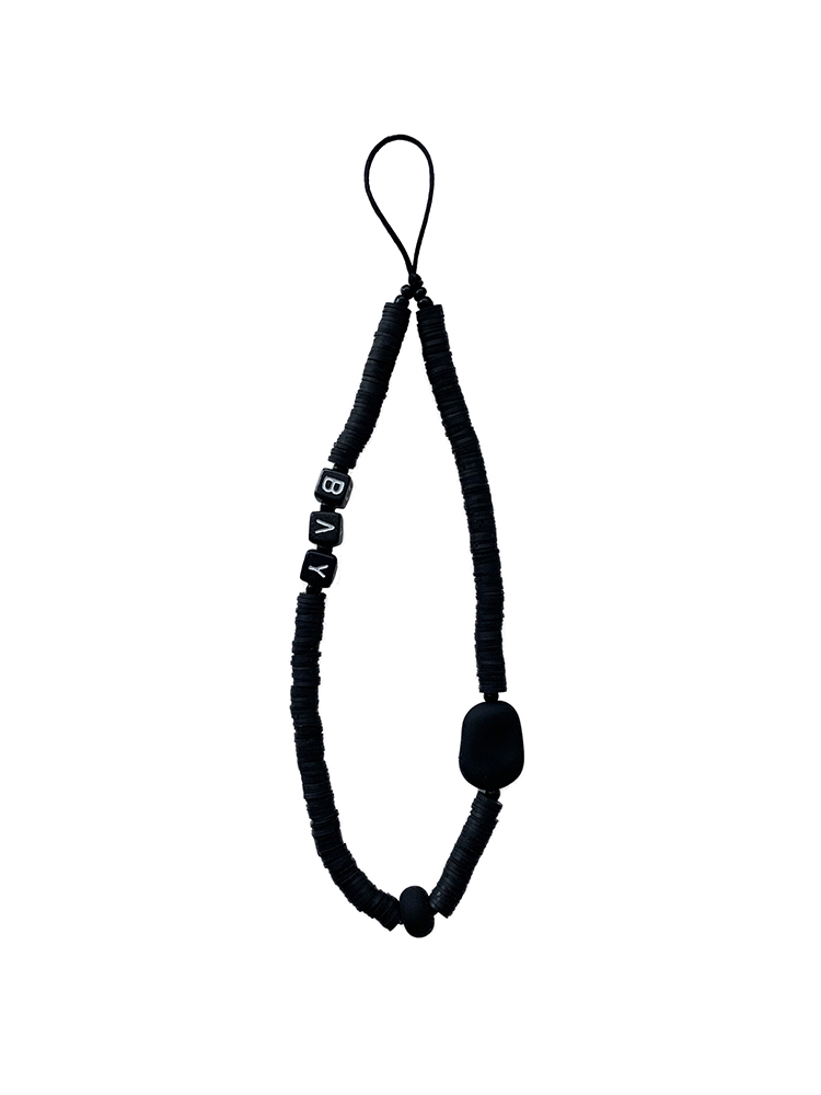 BAY PHONE STRAP BLACK