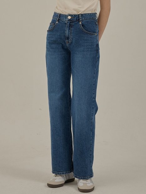 Rohan straight denim pants_Blue