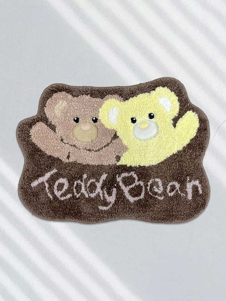 [TR테디베어] TeddyBear 캐릭터 패브릭 발매트 초코바나나