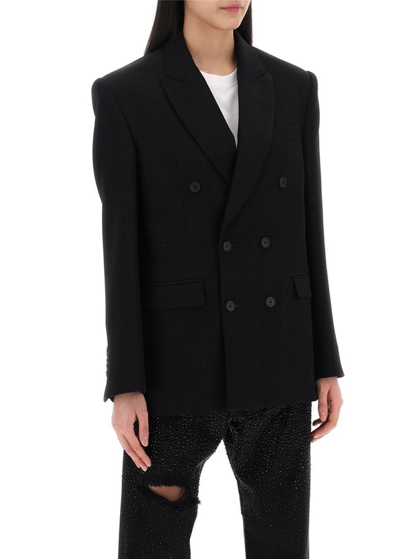 워드로브 NYC SS24 Wardrobe.nyc double-breasted blazer W4007PC