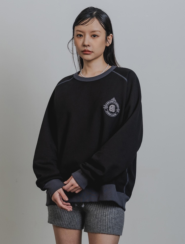 바켄 Coloration Raglan 스웨트셔츠 BK5980_블랙