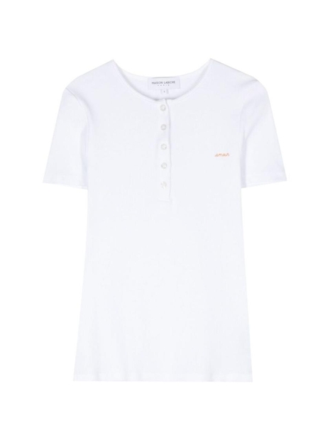 메종라비쉬 SS24 T-shirt Maison Labiche SWMARETTESSAMO  WHITE