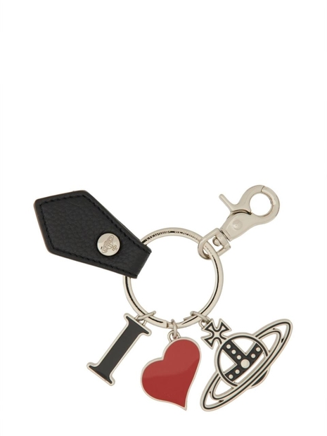 비비안웨스트우드 SS24 I LOVE ORB KEYCHAIN 82030082U_S000DN403