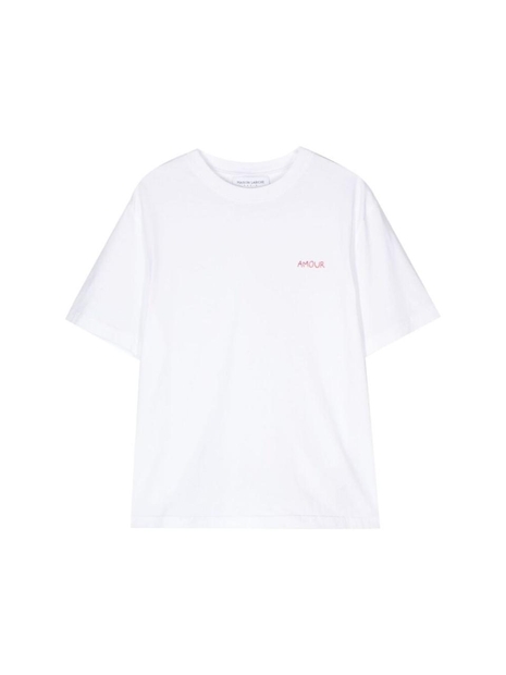 메종라비쉬 SS24 T-shirt Maison Labiche QWPOPINAMOUR  WHITE