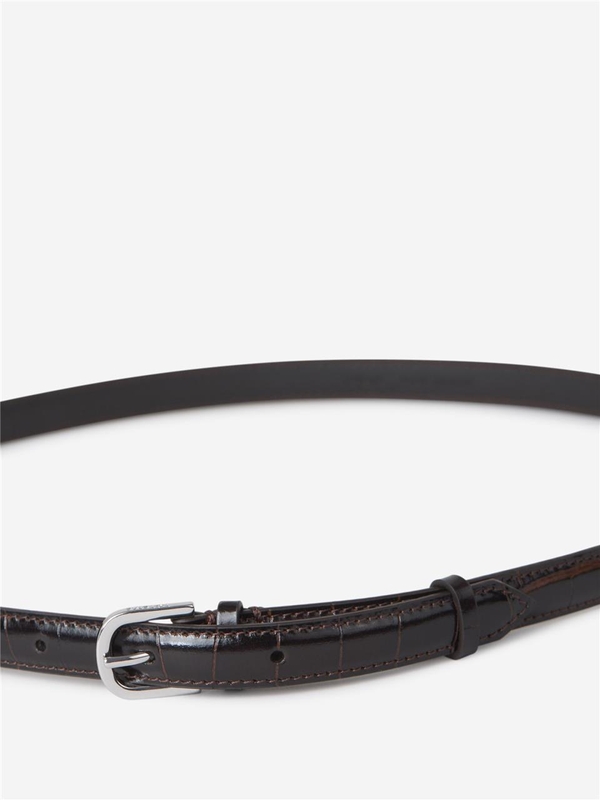 토템 SS24 Double Closure Leather Belt 234-WLGBT152-LE0023