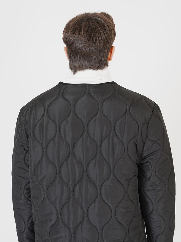 Quilting Light Up Down Jacket (Black)