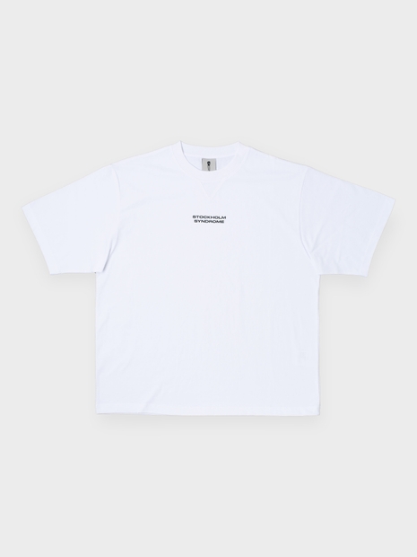 TRIANGEL RIB TEE - WHITE