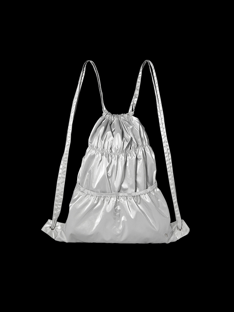 투포식스 TWOFOURSIX 246 SHIRRING BACKPACK 셔링 백팩 (SILVER)